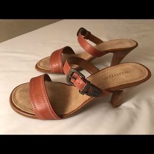 Maripé Natural Heeled Sandals - 6.5